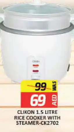 Mango Hypermarket LLC CLIKON Rice Cooker offer
