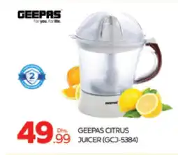 Al Madina GEEPAS Juicer offer