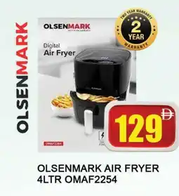 Al Madina OLSENMARK Air Fryer offer