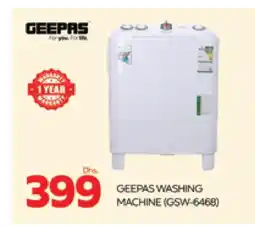 Al Madina GEEPAS Washer / Dryer offer