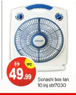 Talal Market SONASHI Fan offer