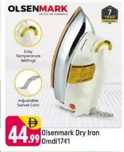 Shaklan OLSENMARK Ironbox offer