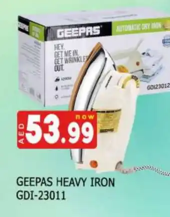 Al Madina GEEPAS Ironbox offer