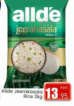 Al Madina ALLDE Jeerakasala Rice offer