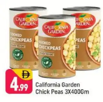 Shaklan CALIFORNIA GARDEN Chick Peas offer
