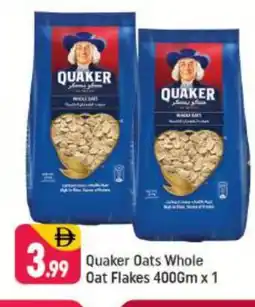 Shaklan QUAKER Oats offer