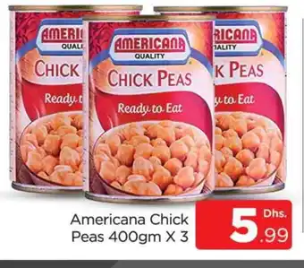Al Madina AMERICANA Chick Peas offer