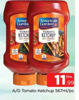 Al Madina AMERICAN GARDEN Tomato Ketchup offer
