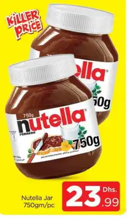 Al Madina NUTELLA Chocolate Spread offer