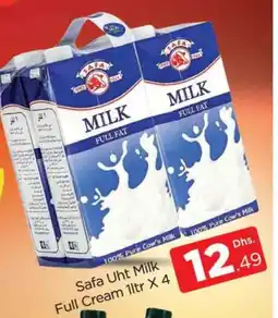 Al Madina SAFA Long Life / UHT Milk offer