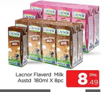 Al Madina LACNOR Flavoured Milk offer
