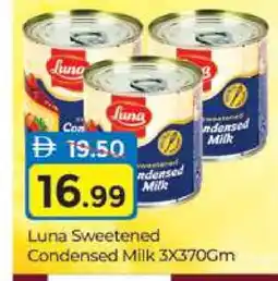 Al Madina LUNA Condensed Milk offer