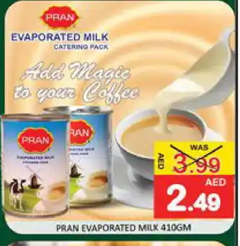 Mango Hypermarket LLC PRAN Evaporated Milk offer