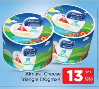 Al Madina ALMARAI Triangle Cheese offer