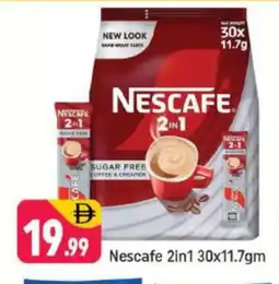 Shaklan NESCAFE Coffee 2in1 offer