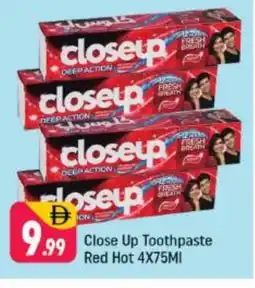 Shaklan CLOSE UP Toothpaste offer