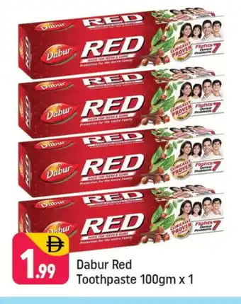 Shaklan DABUR Toothpaste offer