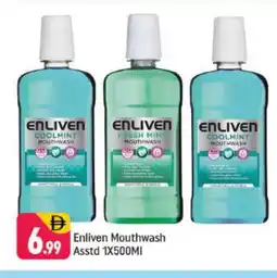 Shaklan ENLIVEN Mouthwash offer