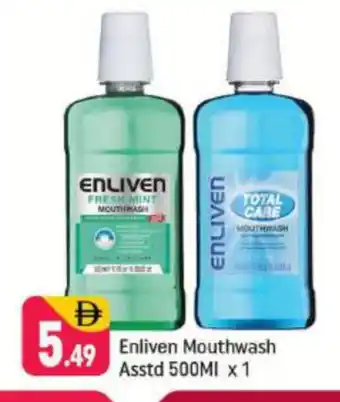 Shaklan ENLIVEN Mouthwash offer