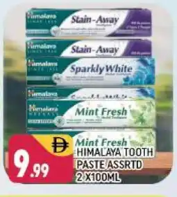 Shaklan HIMALAYA Toothpaste offer