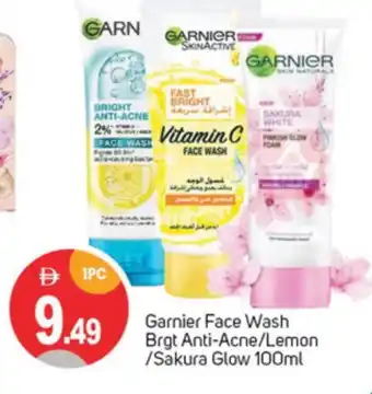 Talal Market GARNIER Face Wash offer
