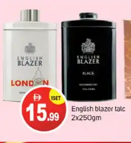 Talal Market ENGLISH BLAZER Talcum Powder offer