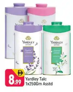 Shaklan YARDLEY Talcum Powder offer
