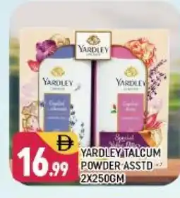 Shaklan YARDLEY Talcum Powder offer