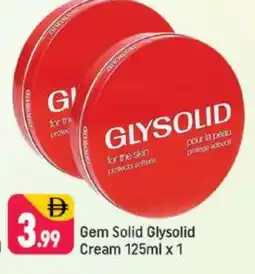 Shaklan GLYSOLID Face cream offer