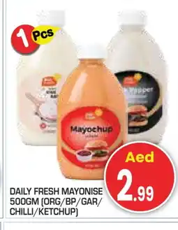 Baniyas Spike Hypermarket DAILY FRESH Hot Sauce offer