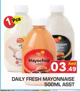 Baniyas Spike Hypermarket DAILY FRESH Mayonnaise offer