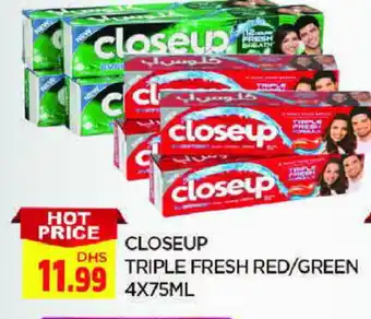 Al Madina CLOSE UP Toothpaste offer
