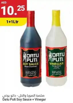Grand Emirates Market Datu Puti Soy Sauce + Vinegar offer