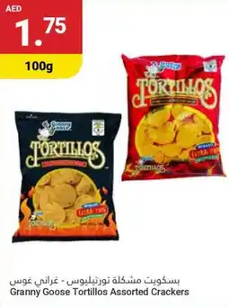 Grand Emirates Market Granny Goose Tortillos Assorted Crackers offer