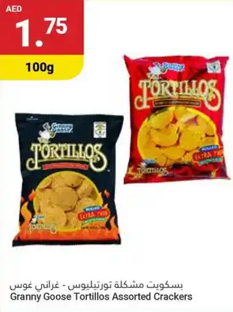 Grand Emirates Market Granny Goose Tortillos Assorted Crackers offer