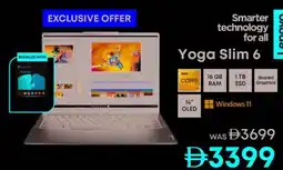 Emax Lenovo laptop Yoga Slim 6 offer
