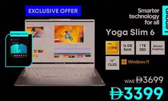 Emax Lenovo laptop Yoga Slim 6 offer