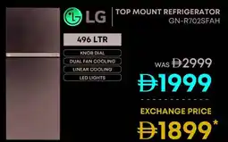 Emax Lg top mount refrigerator GN-R702SFAH offer