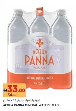 Géant Acqua panna mineral water offer