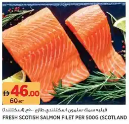Géant Fresh scotish salmon filet offer