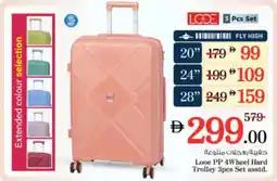 Nesto Looe PP 4Wheel Hard Trolley offer