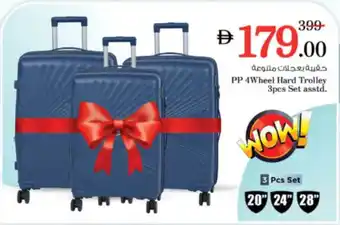 Nesto PP 4Wheel Hard Trolley offer