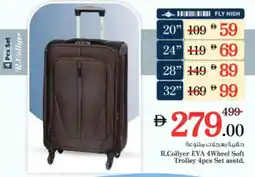 Nesto R.Collyer EVA 4Wheel Soft Trolley offer
