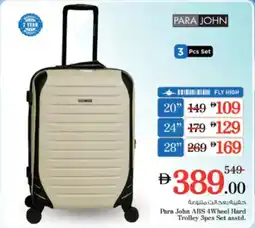 Nesto Para John ABS 4Wheel Hard offer