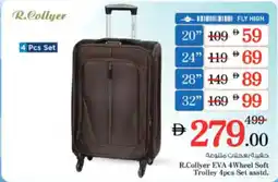 Nesto R.Collyer EVA 4Wheel Soft Trolley offer