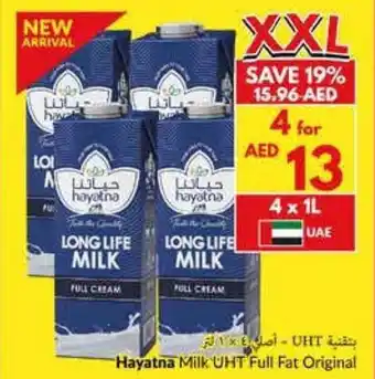Viva Hayatna Milk UHT Full Fat Original offer
