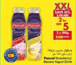 Viva Pascual Strawberry / Banana Yogurt Drink offer