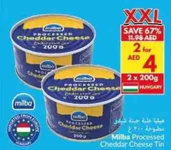 Viva Milba Processed Cheddar Cheese Tin offer