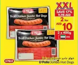 Viva D'Pollo Jumbo Hot Dogs offer