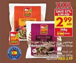 Viva Muchachos grilled tortilla wrap offer